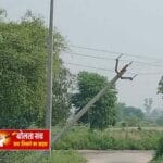विधुत पोल बना काल, बाइक सवार युवक की मौके पर मौत
