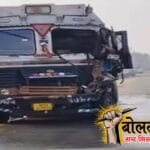 बैतालपुर में सड़क बना इथेनॉल का दरिया, टैंकर-डीसीएम की टक्कर से मची अफरा-तफरी