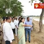बाढ़ से पहले अलर्ट मोड में प्रशासन: डीएम-एसपी ने किया तटबंधों का निरीक्षण