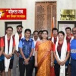 भूटान की राष्ट्रीय तीरंदाजी टीम देवरिया में सम्मानित, डीएम ने किया सम्मान