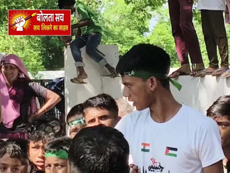 Tajia procession in Deoria