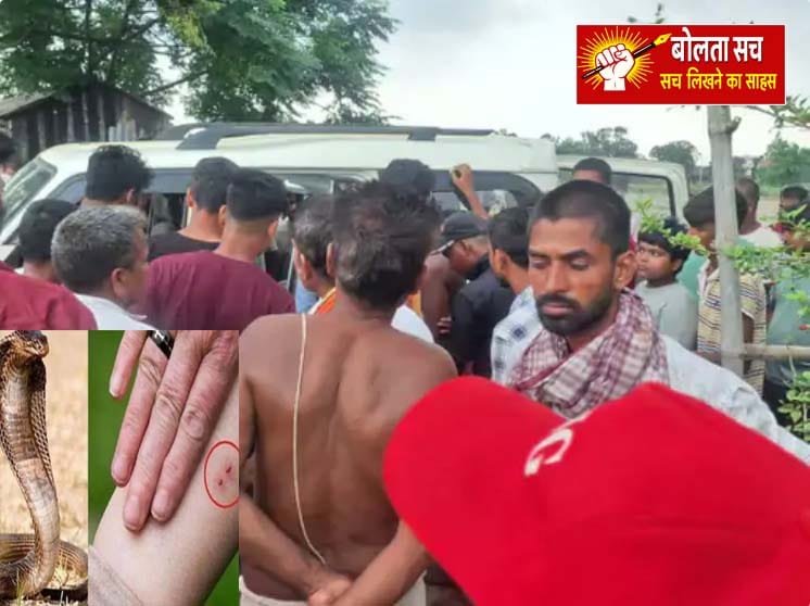 snake bite in deoria