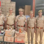 अलीगढ़ में 25 लाख की अवैध शराब और बीयर बरामद, बिहार चुनाव के लिए जा रहा था कैंटर
