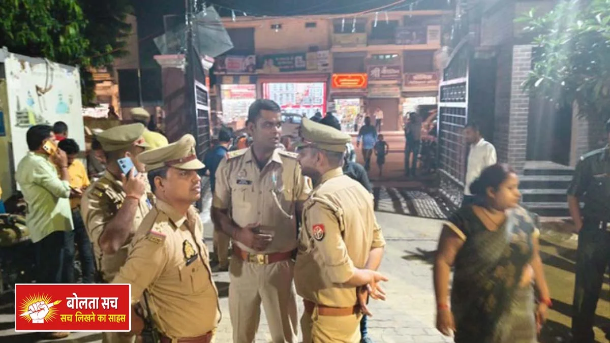 Loud explosions in Ayodhya