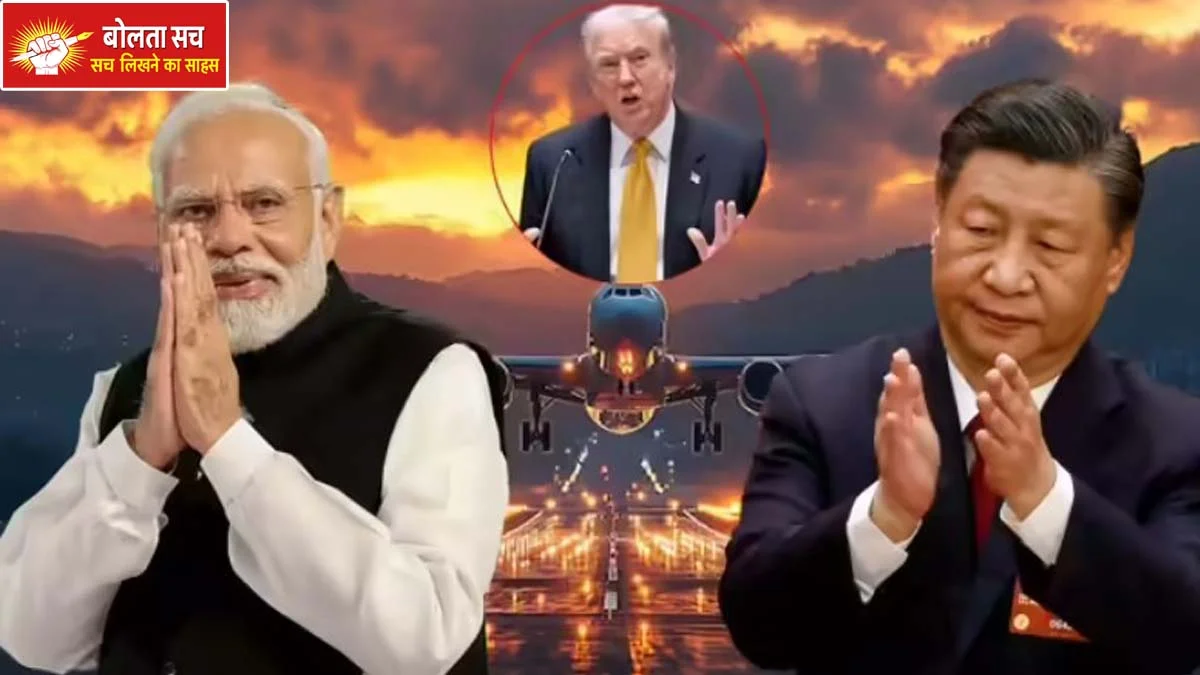 Flights resume between India and China