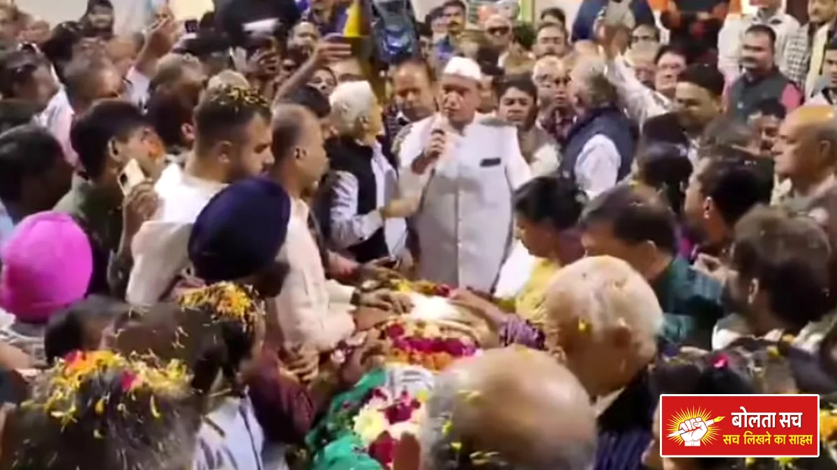 Kanpur Former Union Minister Shriprakash