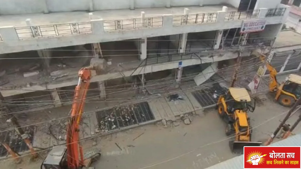 Major action by the administration in Bareilly