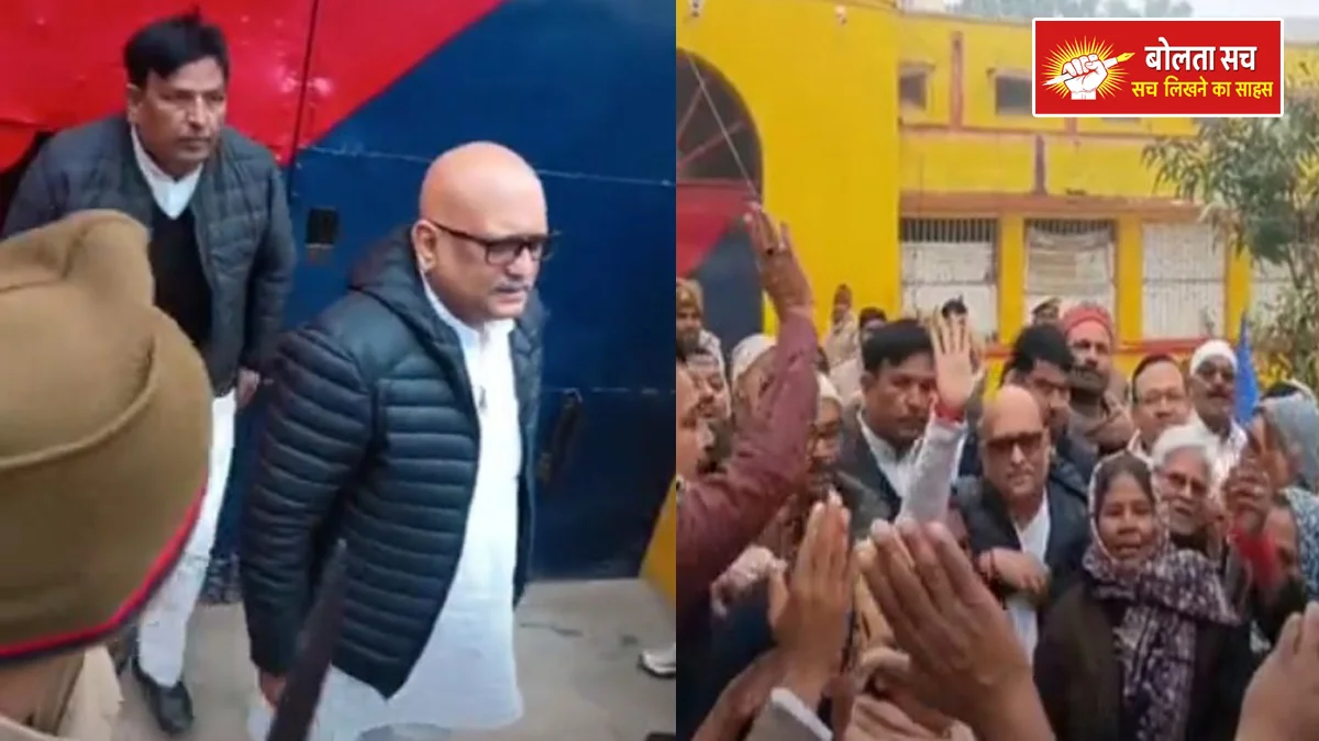 Amitabh Thakur in Deoria jail