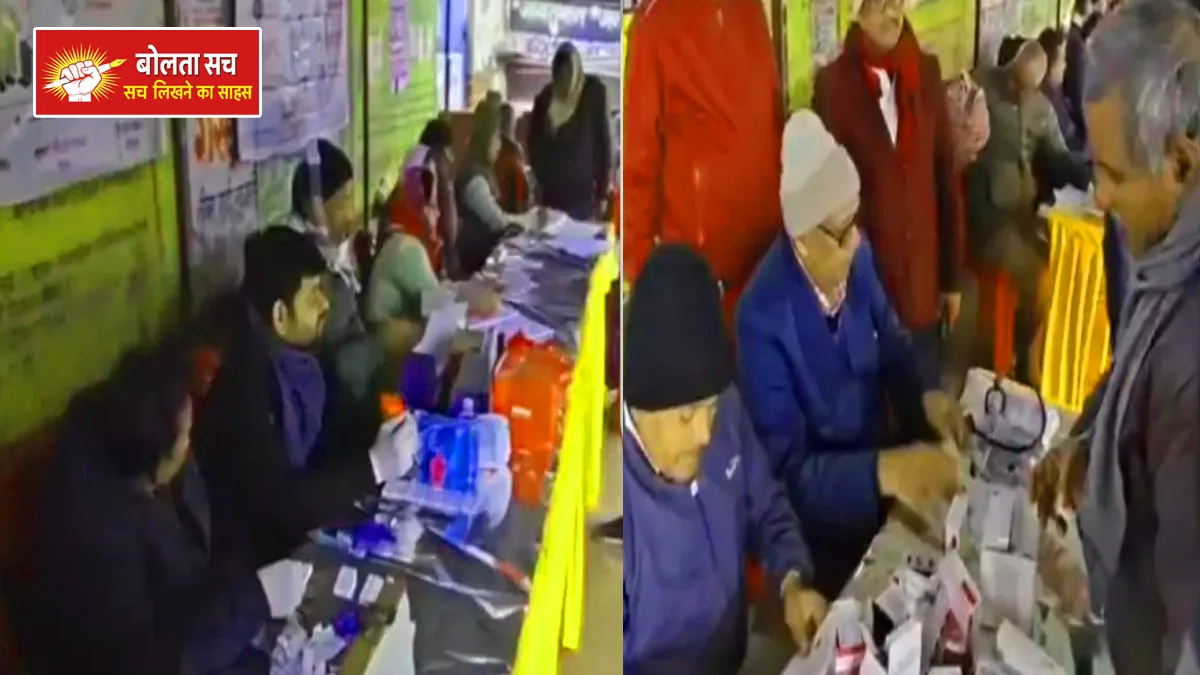 Health camp at Deoria bus depot