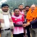 पथरदेवा फुटबॉल महाकुंभ में यूनाइटेड क्लब सिवान का शानदार प्रदर्शन, मणिपुर को 6–0 से दी शिकस्त