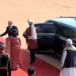 पुतिन का सादगी भरा सलाम वायरल, राष्ट्रपति भवन में सुरक्षा कर्मी से की गर्मजोशी से मुलाकात