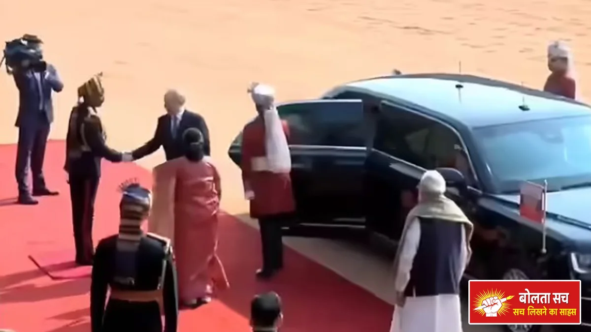 Putin's simple salute