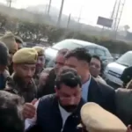 एनएच-9 पर चंद्रशेखर आजाद को रोकने पर हंगामा, पुलिस से हुई धक्का-मुक्की, दिल्ली-मेरठ एक्सप्रेसवे जाम