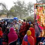 देवरिया: कड़ाके की ठंड में जिला पंचायत प्रत्याशी सद्दाम हुसैन ने जरूरतमंदों के बीच बांटे कंबल