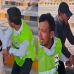 टोल प्लाजा पर वकील से मारपीट का वीडियो वायरल, तीन टोलकर्मी हिरासत में