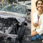 राजा भैया के पारिवारिक विवाद में नया मोड़: बेटी राघवी ने कार जलाने का लगाया आरोप, CCTV फुटेज साझा