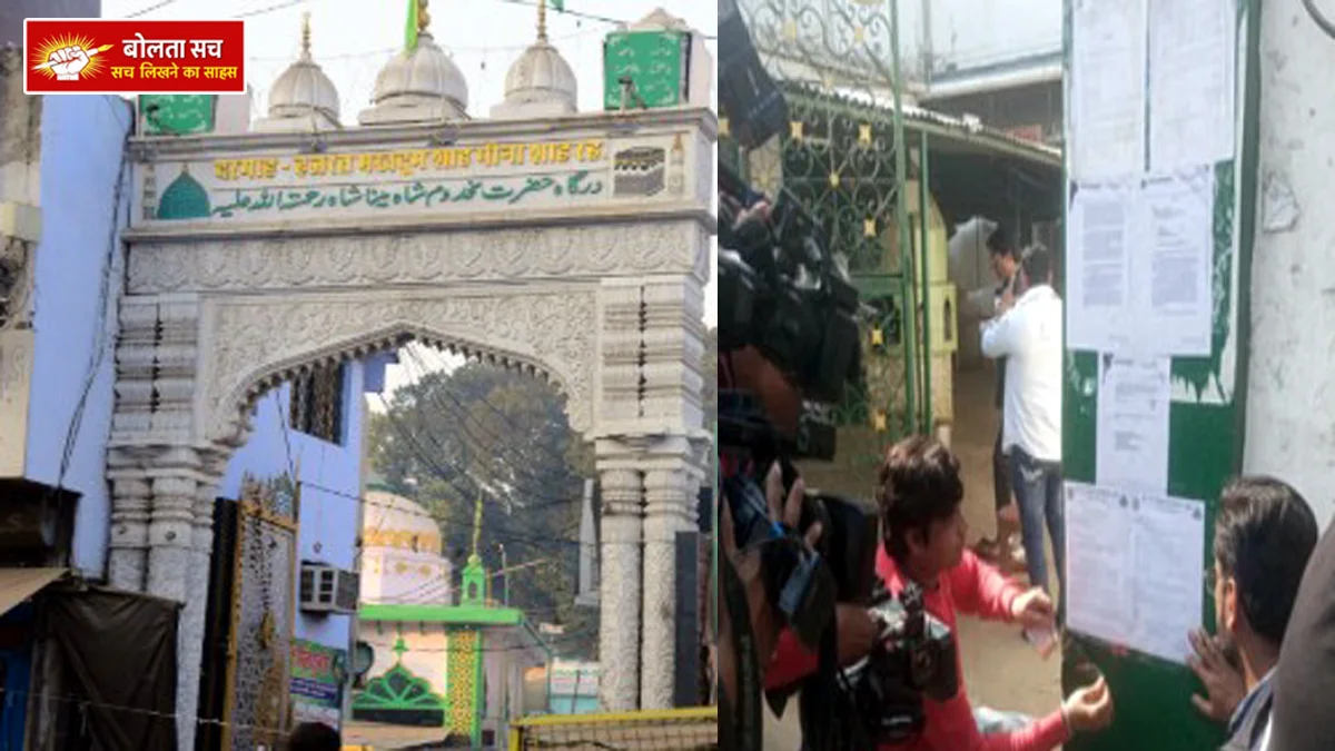 Illegal shrines on KGMU campus