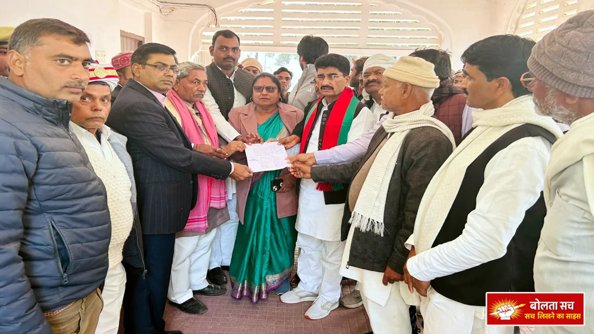 Regarding SIR campaign in Deoria