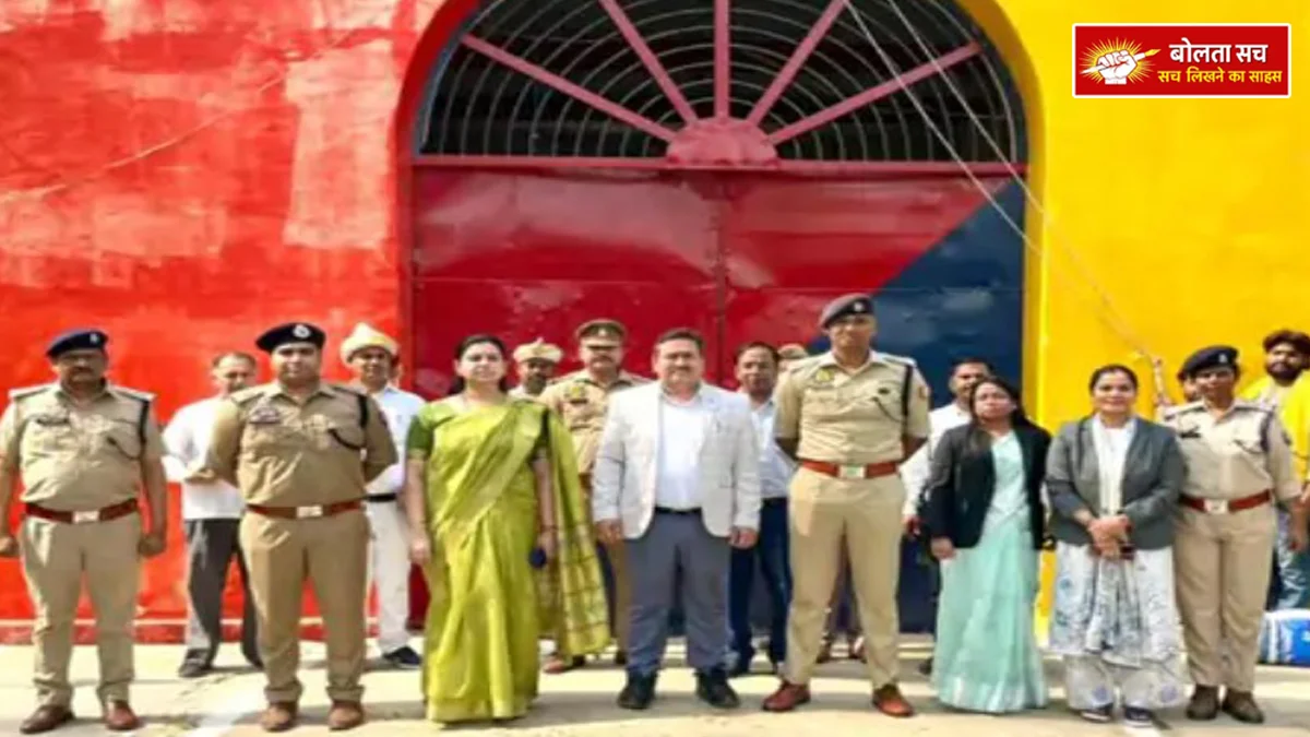 Surprise inspection of Deoria District Jail