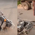 देवरिया : तरकुलवा में भीषण सड़क हादसा—तेज रफ्तार ट्रेलर ने ली 18 वर्षीय युवक की जान