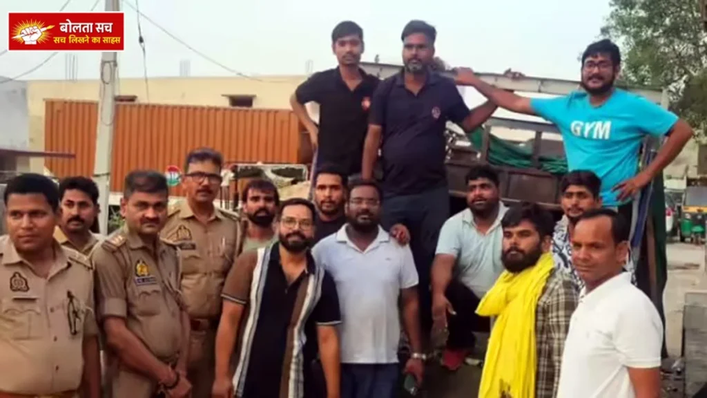 Cow smugglers and cow protectors in Mathura