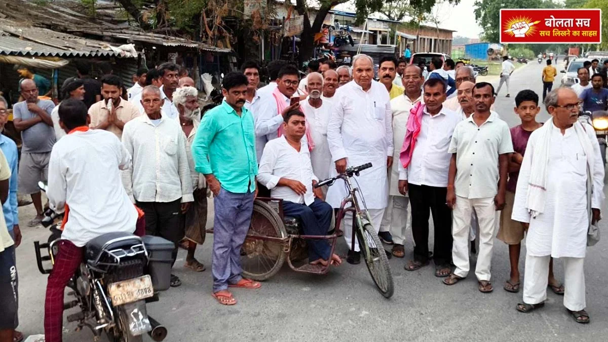 Deoria Former minister on Pathardewa tour
