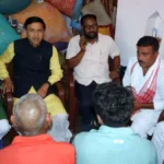 अमेरिका-ईरान संघर्ष में जान गंवाने वाले शिवानंद चौरसिया के परिजनों से मिले सांसद शशांक मणि, दी एक लाख रुपये की सहायता