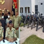 देवरिया में वाहन चोर गिरोह का भंडाफोड़, दो आरोपी गिरफ्तार, आठ चोरी की मोटरसाइकिलें बरामद