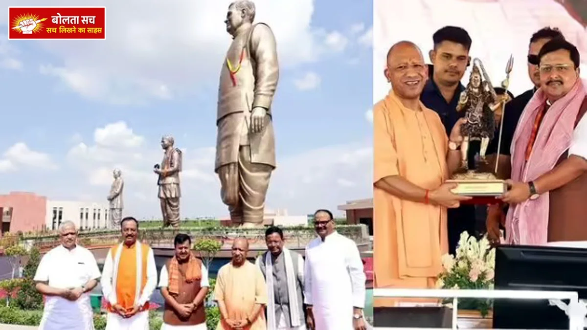 BJP President Nitin in Lucknow