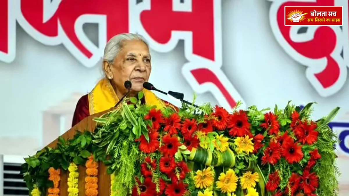 Governor Anandiben in Lucknow