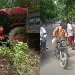 देवरिया : तरकुलवा में तेज रफ्तार ट्रैक्टर-ट्रॉली ने बाइक को मारी टक्कर, दो घायल
